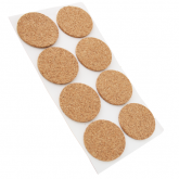 40mm Round Self Adhesive Cork Pads Ideal For Furniture & Also For Table & Chair Legs